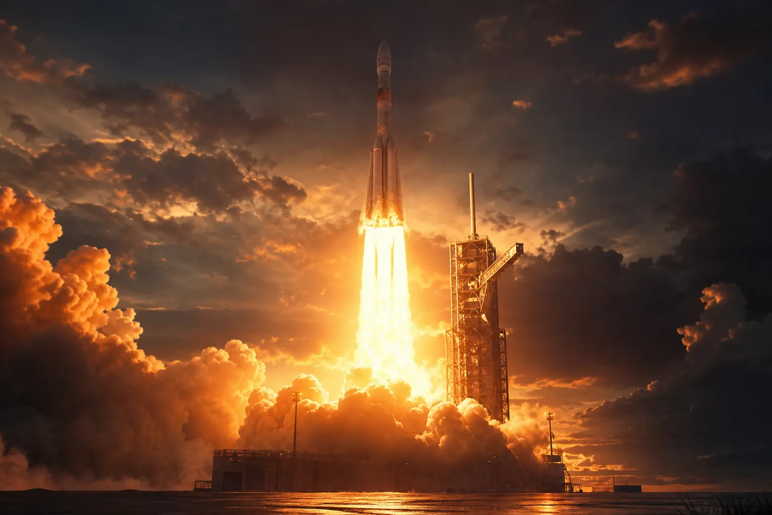 卫星入轨与长周期轨道维持所依赖的推进能力示意
